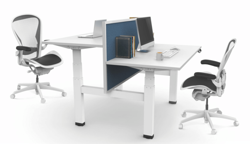 Cantilever Desk Partition