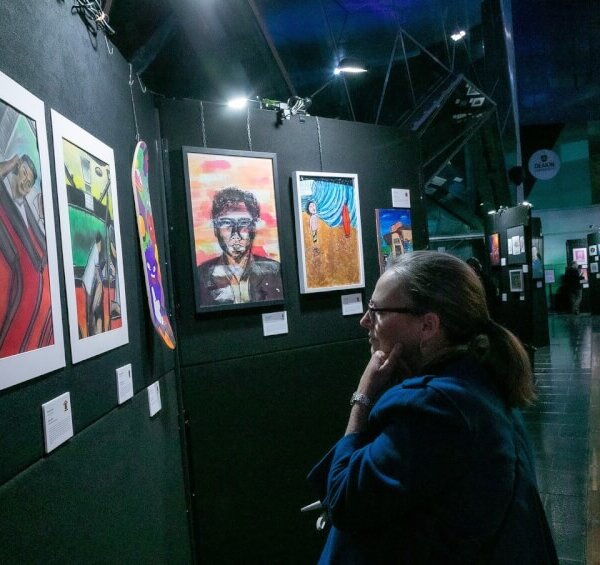 SK Partitions 2400h x 1800w Black Hire Partitions at Federation Square